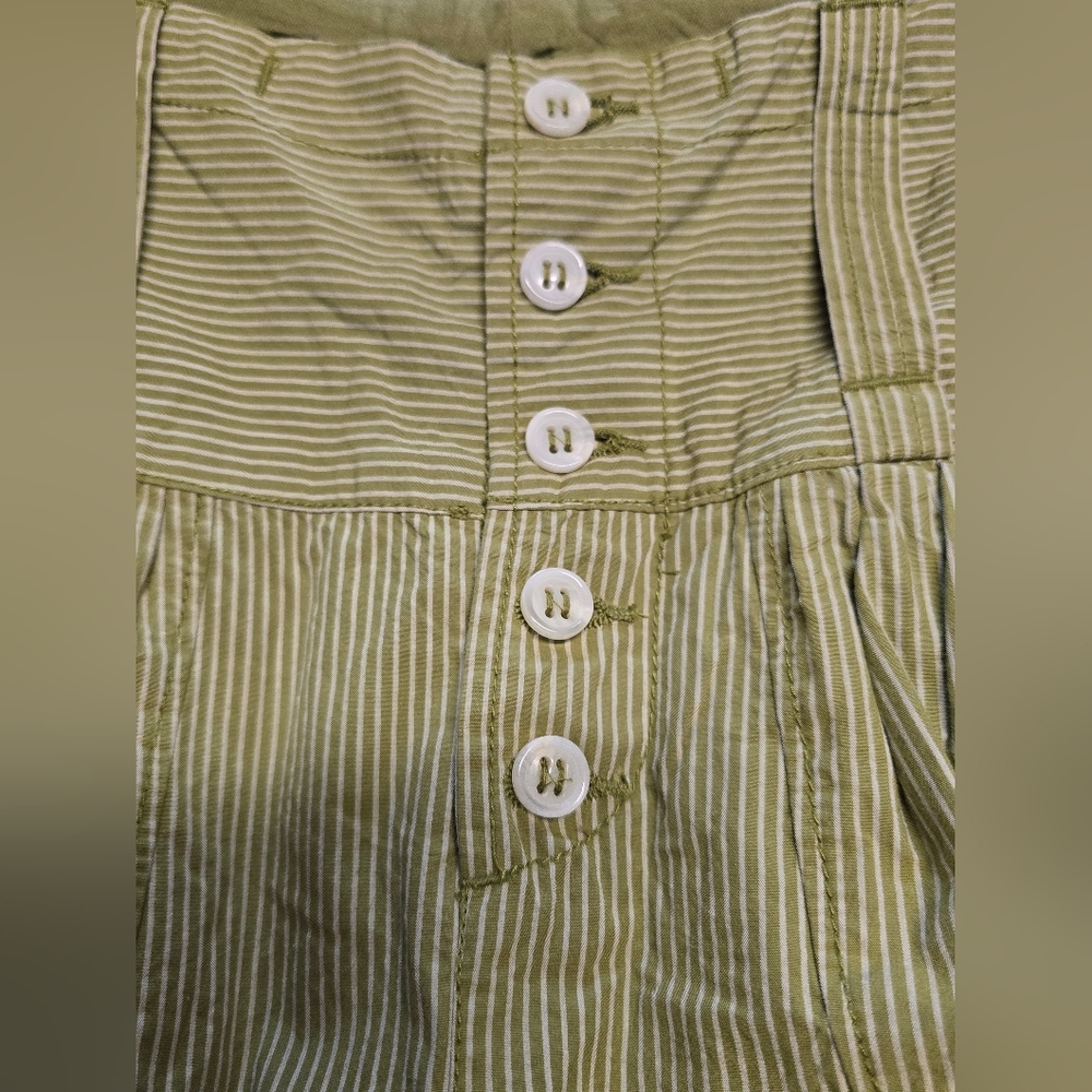 Free People Good Call Striped Pull On Trousers - Picture 7 of 8